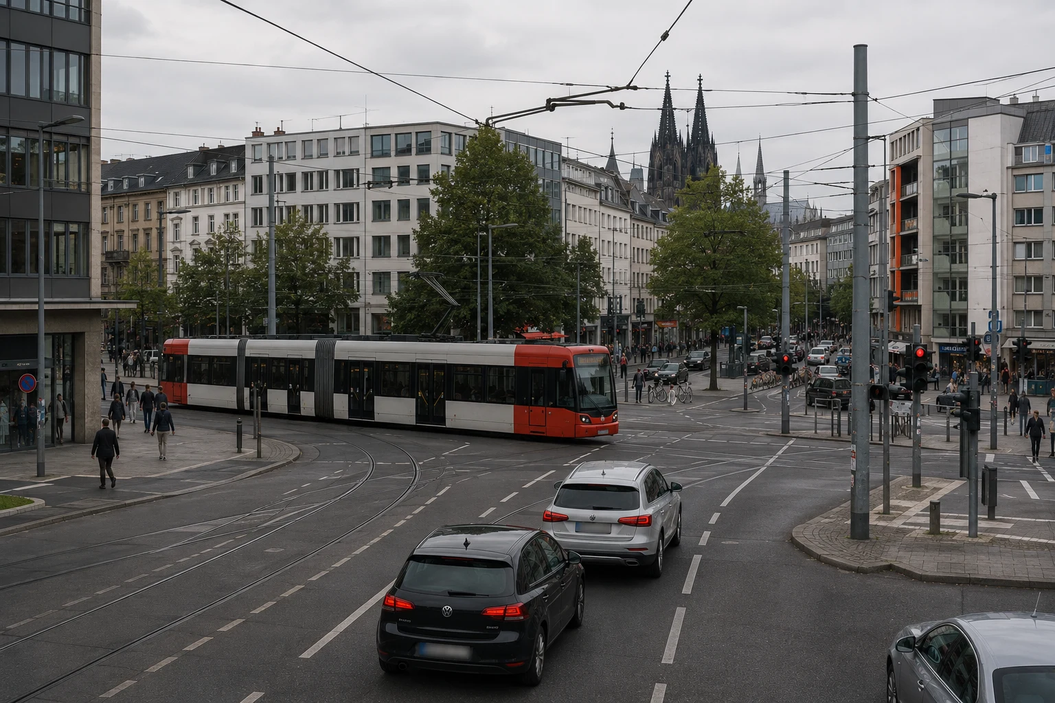 Barbarossaplatz Köln — Unfallschwerpunkt